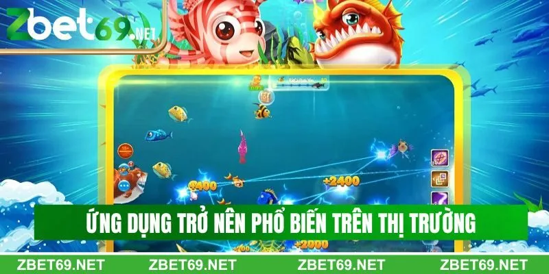 Ứng dụng trở nên phổ biến trên thị trường Ứng dụng trở nên phổ biến trên thị trường